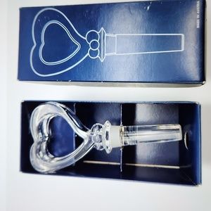 Crystal wine stopper